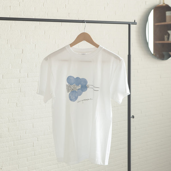 Ichiro Yamaguchi T-shirt 「HANA ラベンダー」 <span> 山口一郎 Tシャツ