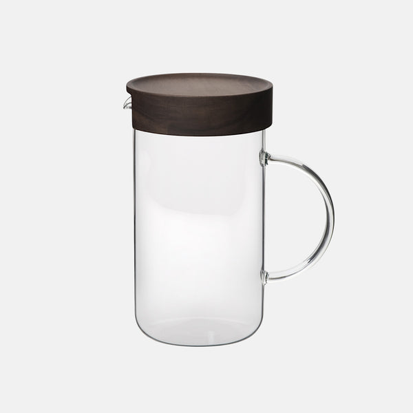 Water Pitcher with Taiwan Acacia Lid 600ml<span>ウォーターピッチャーウィズタイワンアカシア</span>
