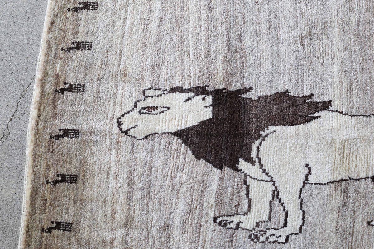 ！！専用！！ライオン　ギャッベ  ラグ ギャッベ（ギャベ）専門店 インプレッションオブギャッベ / 【15