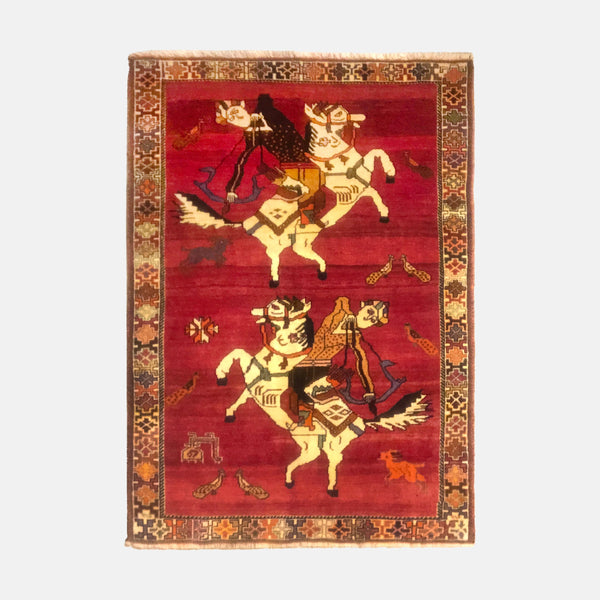 Tribal Rug 159×115<span>トライバルラグ