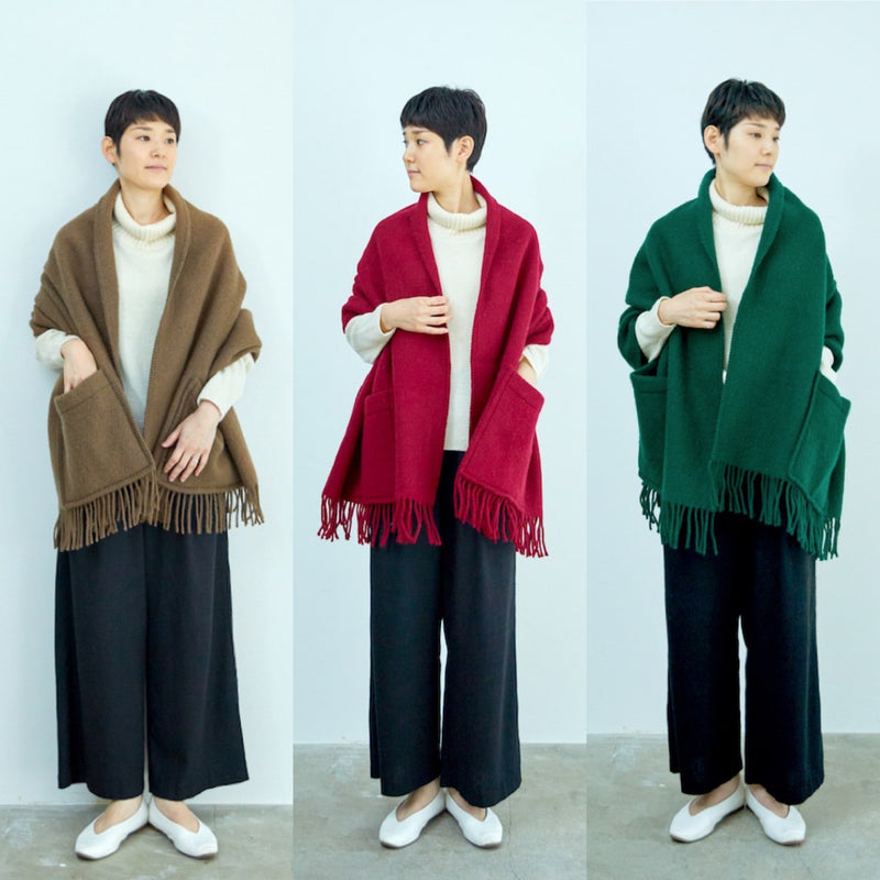 UNI pocket shawl<span>ウニ ポケットショール</span>